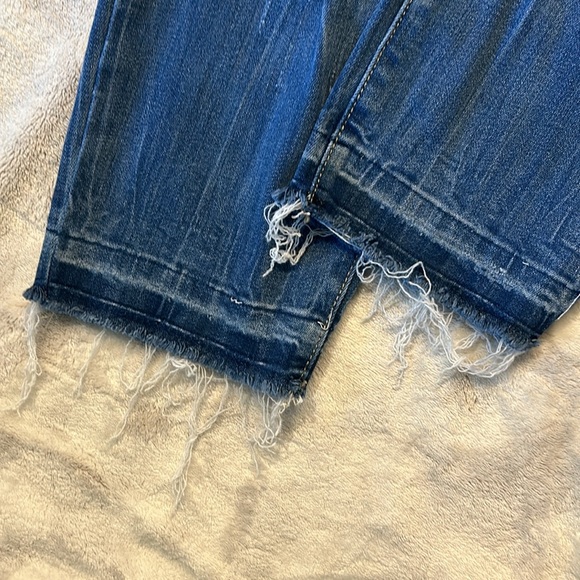 Inc International Concepts Distressed Ankle Raw Hem Jeans Size 4 - Picture 6 of 12